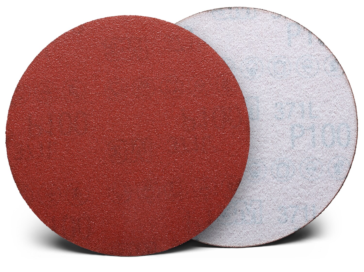 7100305869 - 3M Hookit Film Disc 371L, P120 3MIL, 5 in x NH, Die 500X, 50/Carton, 250ea/Case