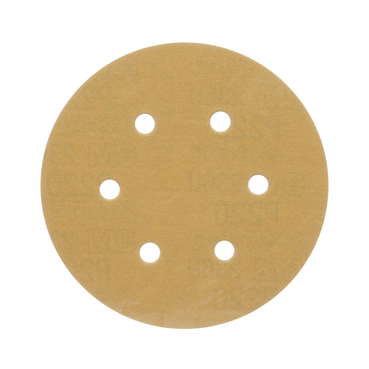 7010518333 - 3M Hookit Paper Disc 236U, P240 C-weight, 6 in x NH, D/F 6HL, Die 600HZ, 50/Carton, 250 ea/Case