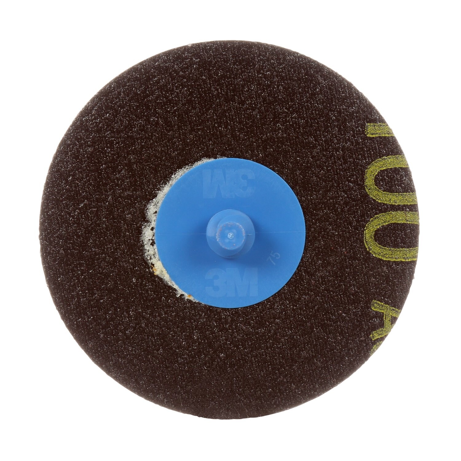 7000000556 - 3M Roloc Disc 777F, P100 YF-weight, TR, 3 in, Die R300V, 50/Carton, 200 ea/Case