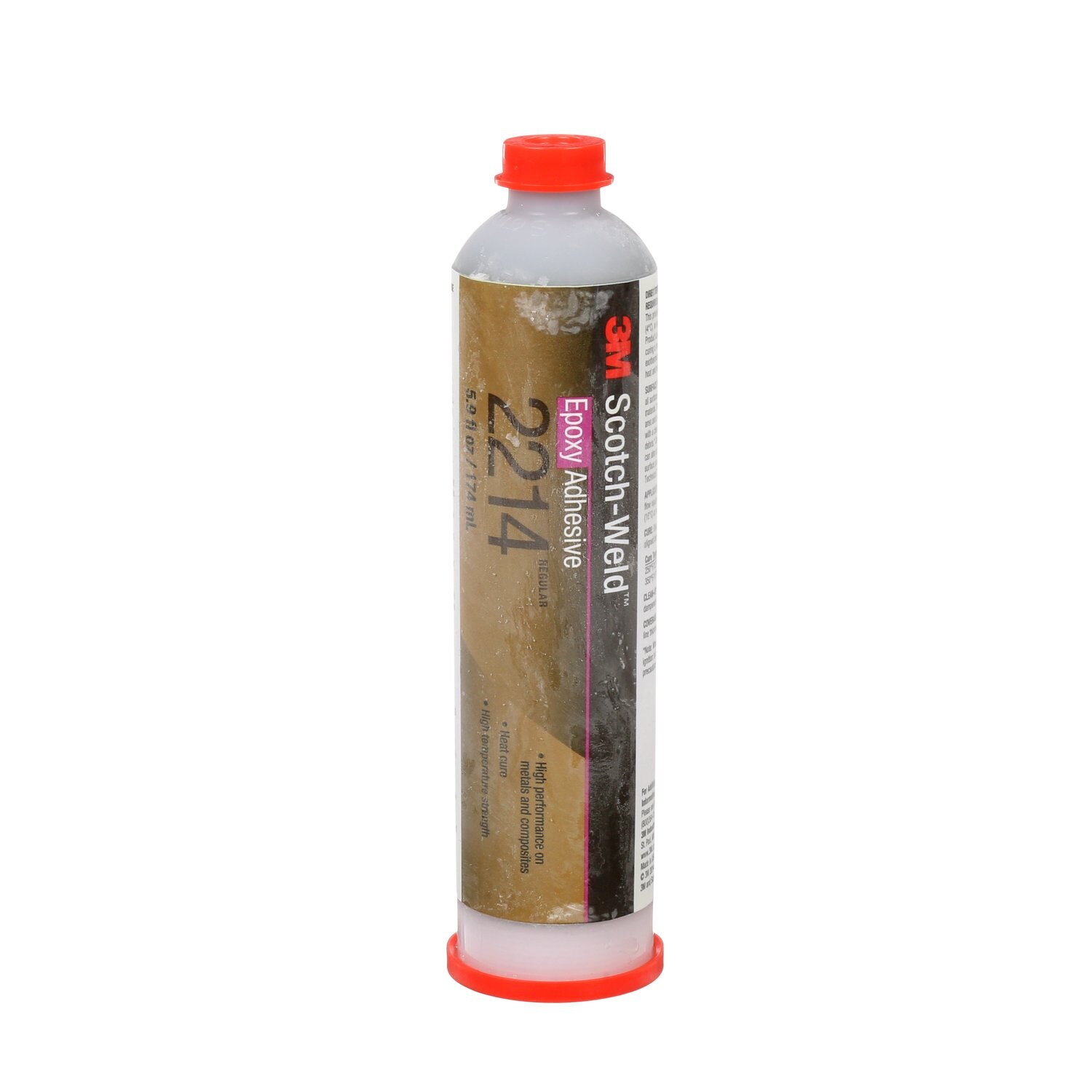 7000000811 - 3M Scotch-Weld Epoxy Adhesive 2214, Regular, Gray, 5.9 fl oz Cartridge,6 Each/Case