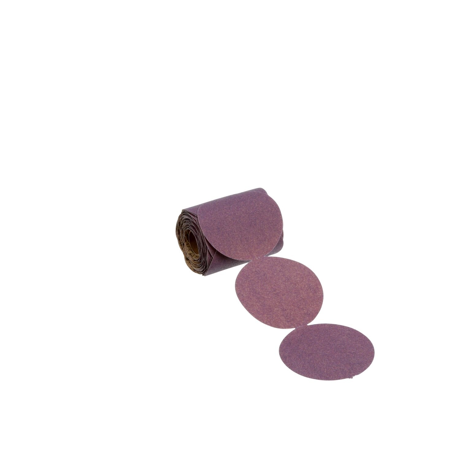 7100081363 - 3M Cubitron II Stikit Paper Disc Roll 732U, 120+ C-weight, 3-1/2 in x NH, Die 350HH, 100 Discs/Roll, 4 Rolls/Case