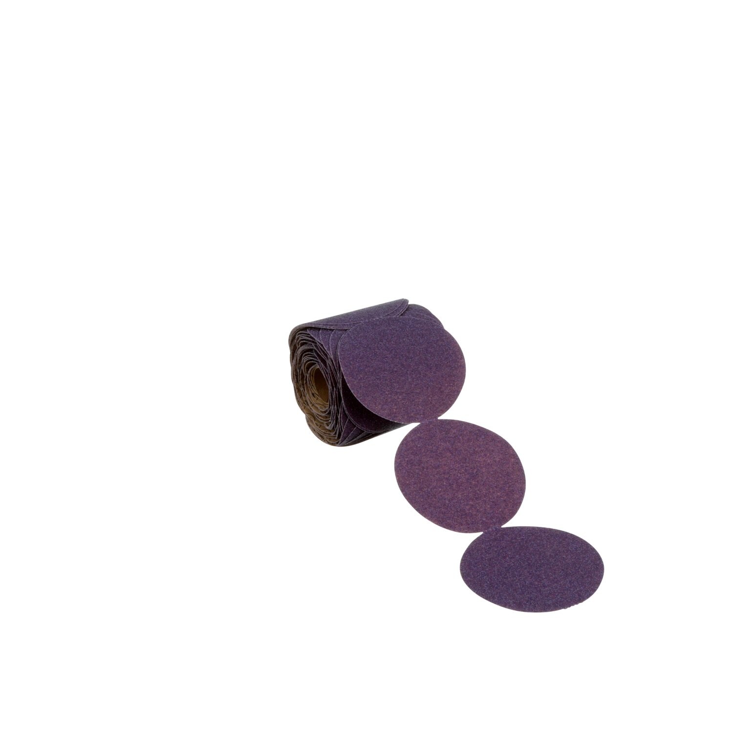 7100081364 - 3M Cubitron II Stikit Paper Disc Roll 732U, 80+ C-weight, 3-1/2 in x NH, Die 350HH, 100 Discs/Roll, 4 Rolls/Case