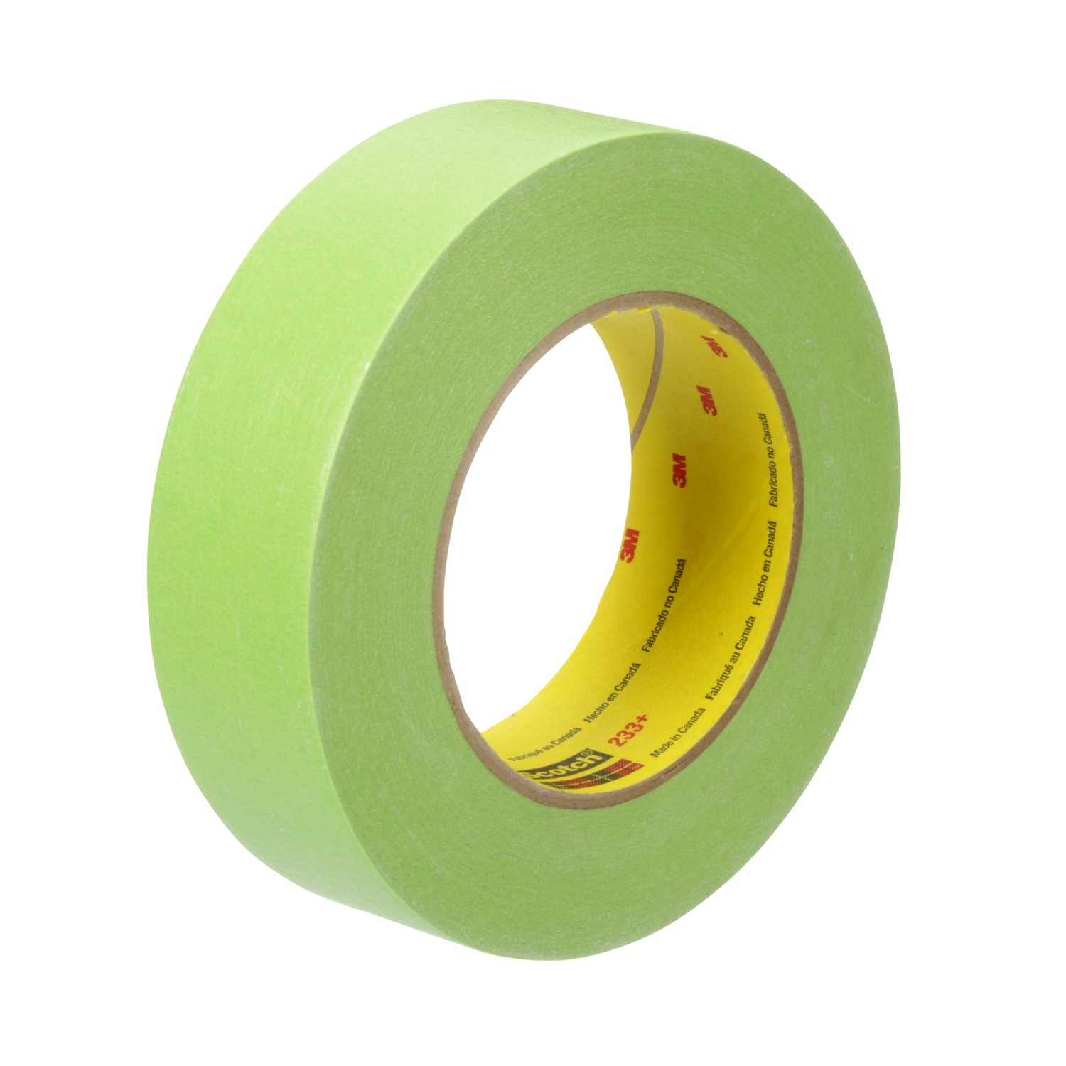 7000120534 - 3M Performance Green Masking Tape 233+, 46338, 36 mm x 55 m, 24/Case