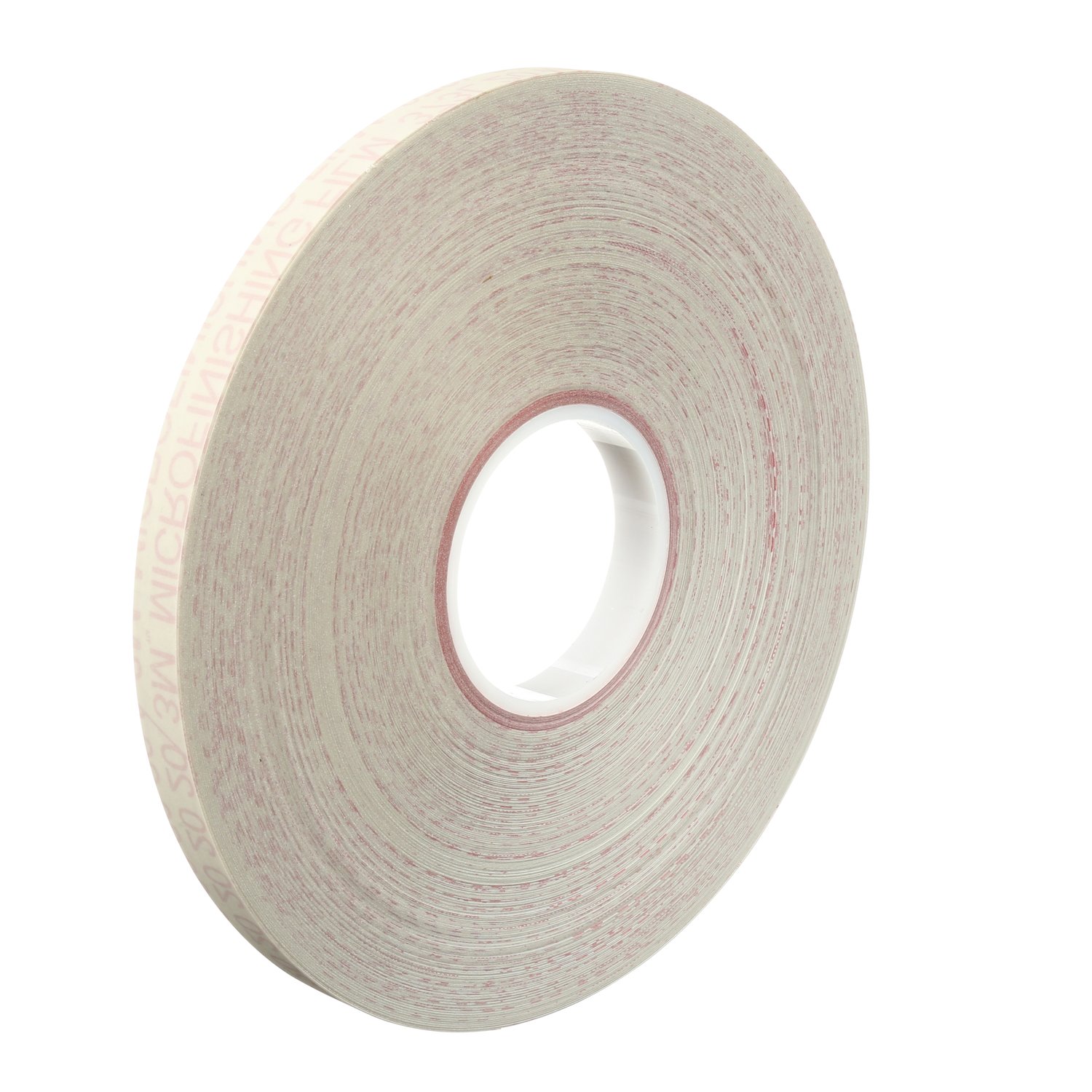 7010509923 - 3M Microfinishing Film Roll 373L, 20 Mic 5MIL, Type 2, Red, 0.63 in x 1200 ft x 3 in (16mmx365.75m), Plastic Core, ASO, ERMB