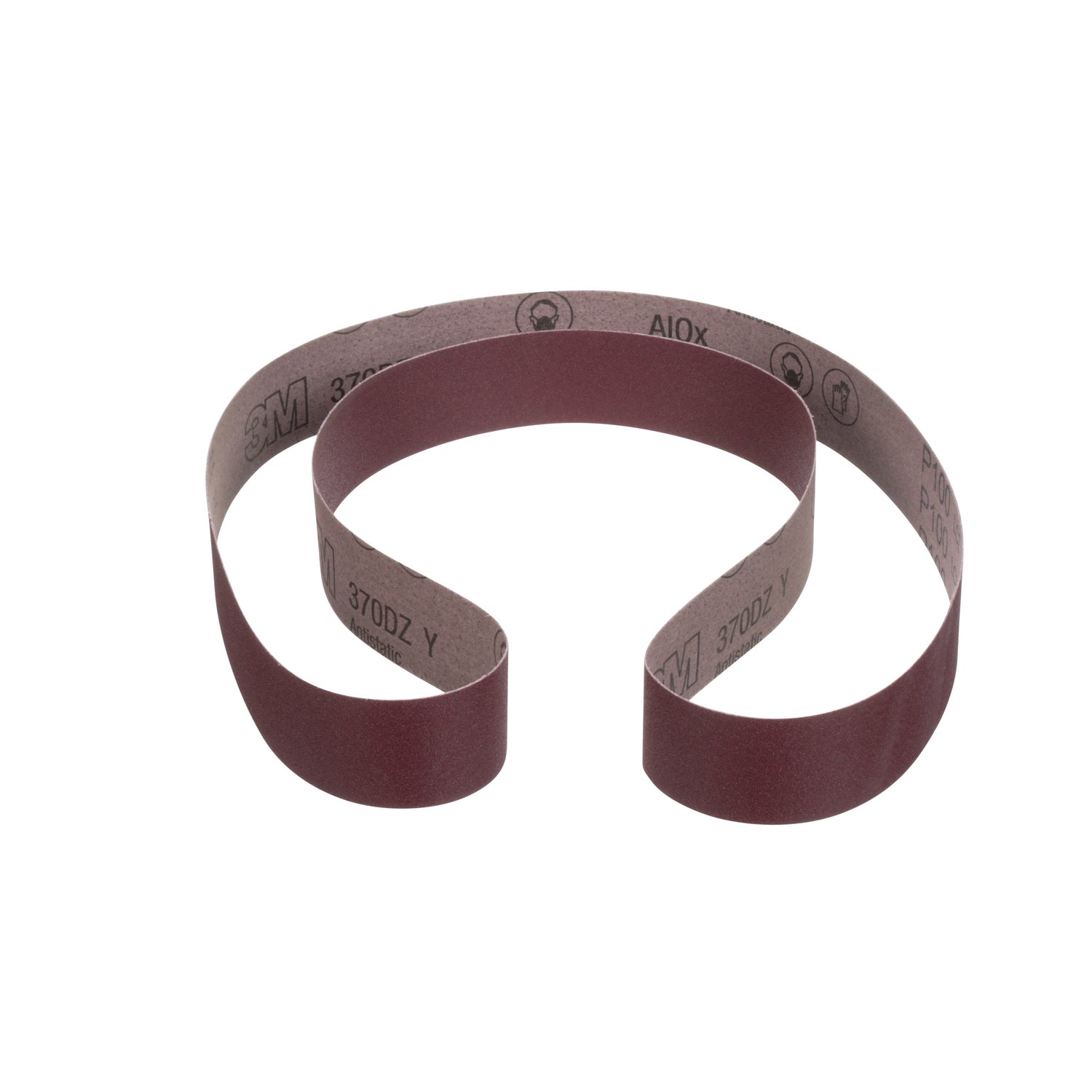 7010326532 - 3M Cloth Belt 370DZ, 4 in x 91 in 80 Y-weight, 50 ea/Case