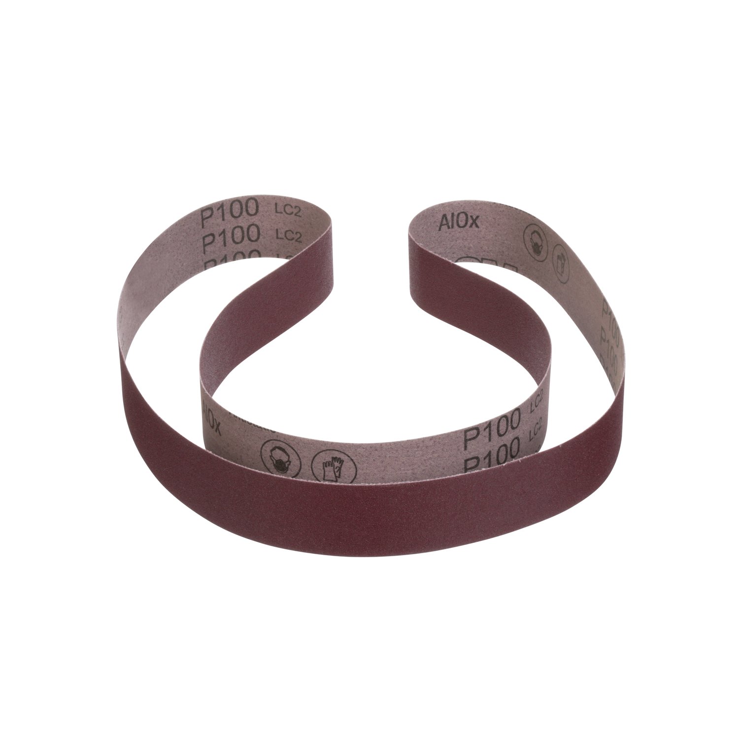 7010511817 - 3M Cloth Belt 370DZ, 60 Y-weight, 6 in x 145 in, Film-lok, Single-flex