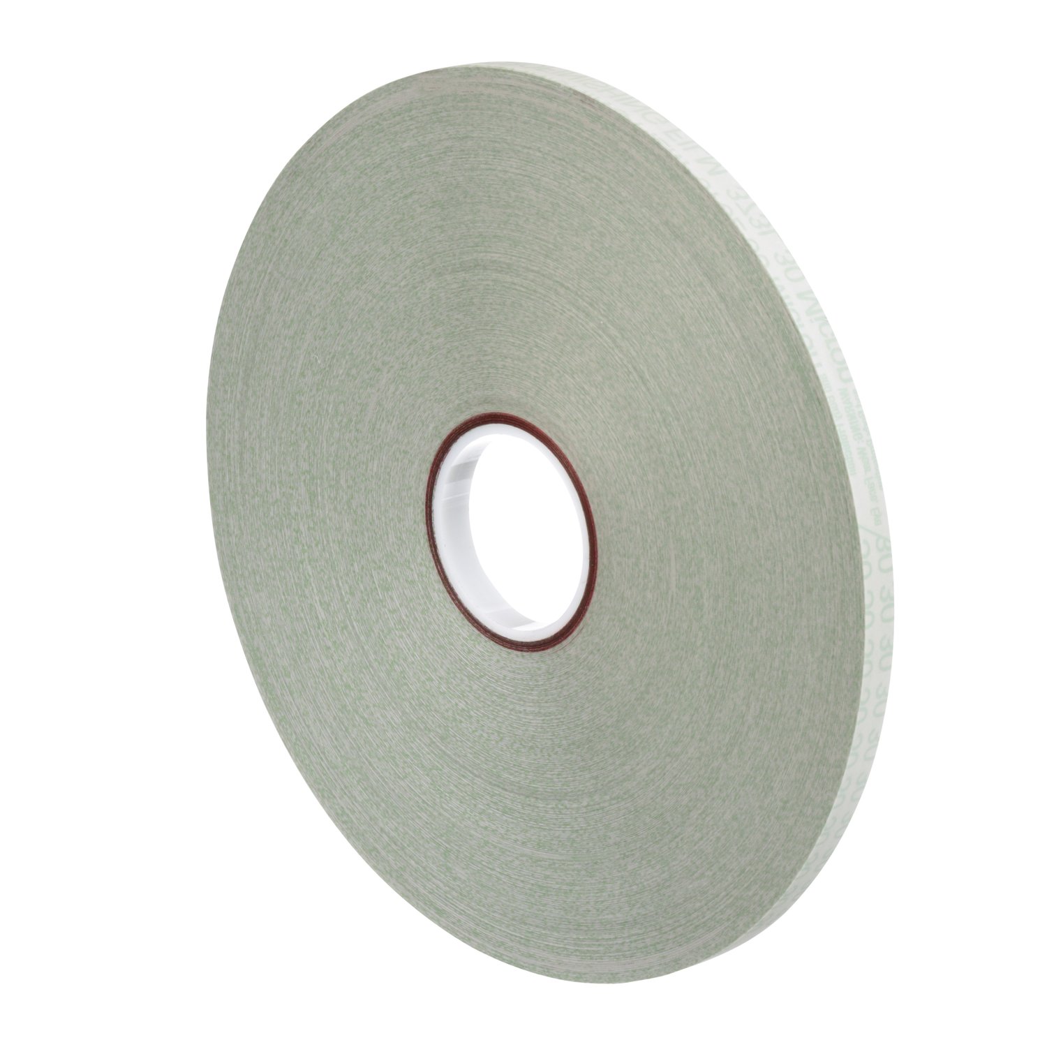 7010533561 - 3M Microfinishing Film Roll 373L, 30 Mic 5MIL, 1.024 in x 450 ft x 3 in (26mmx137.25m), Plastic Core, ASO, End Roll Mark Black