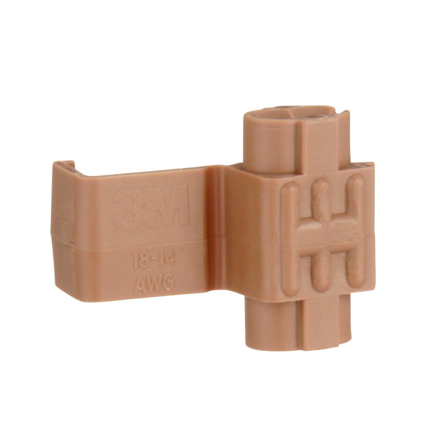 7000132405 - 3M Scotchlok Electrical IDC 560N-BULK, Brown, 18–16 AWG (solid/stranded), 14 AWG (stranded), 500 per carton, 5000/case