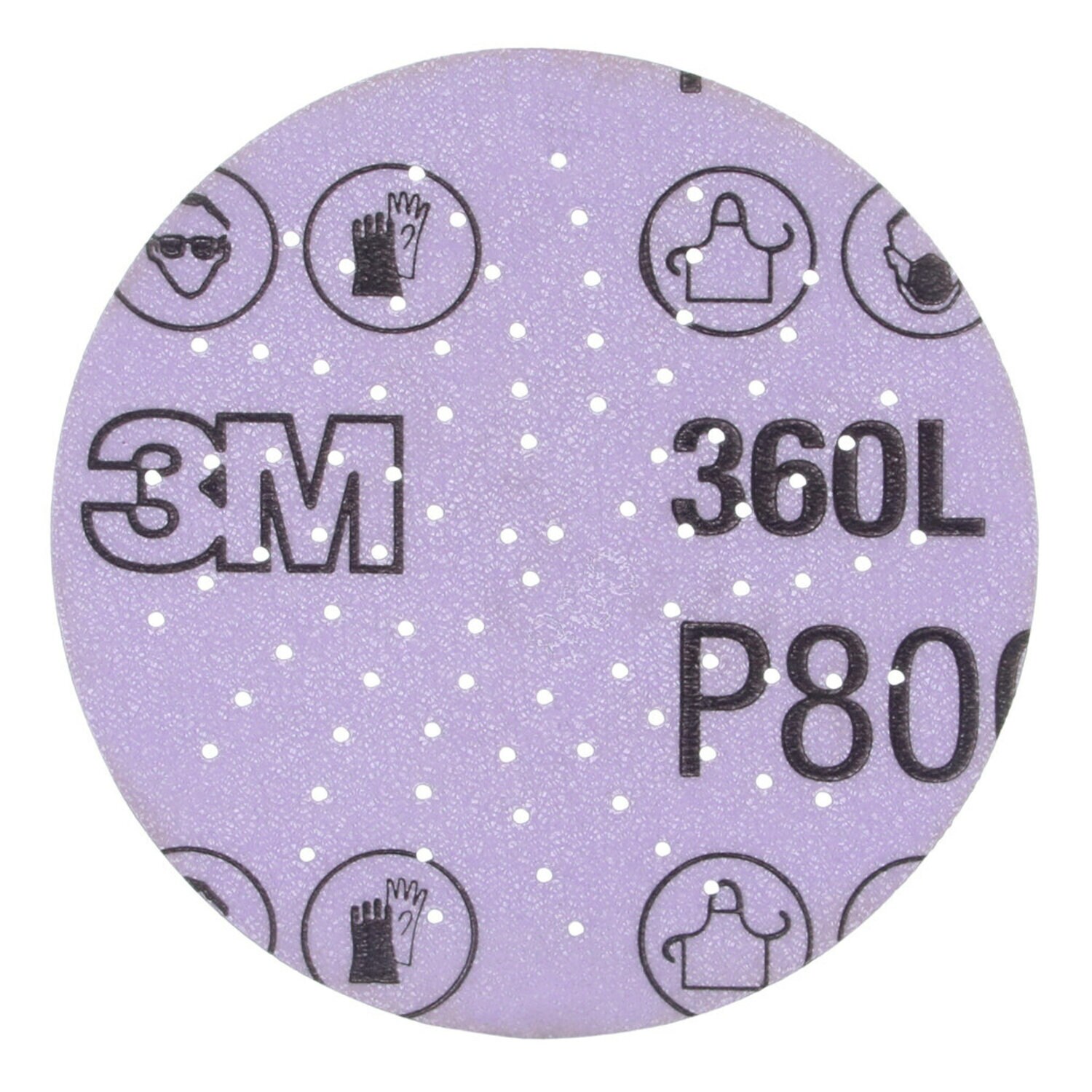 7100010262 - 3M Xtract Film Disc 360L, P800 3MIL, 3 in, Die 300LG, 100/Carton, 500 ea/Case