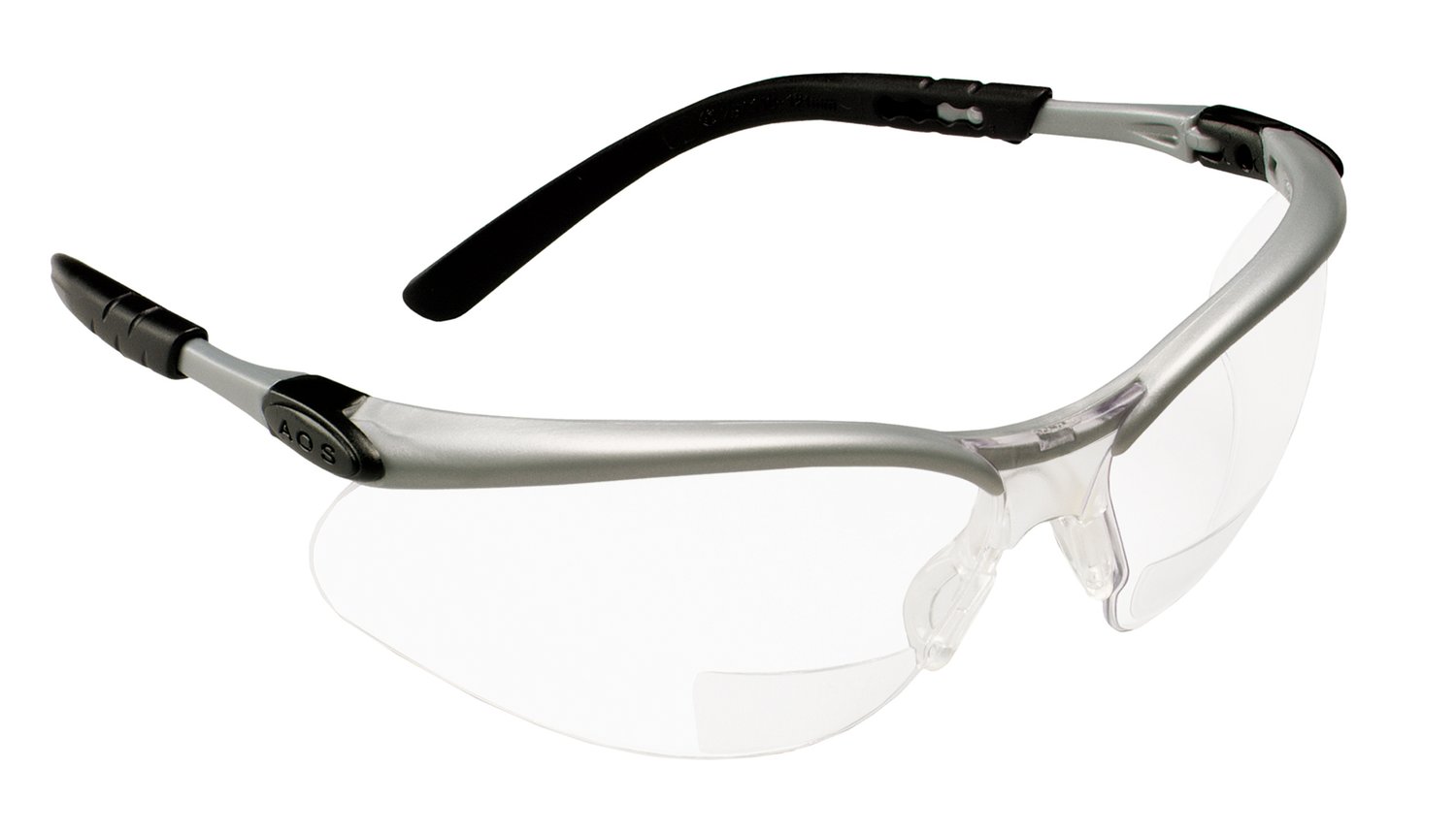7000052794 - 3M BX Reader Protective Eyewear 11375-00000-20, Clear Lens, Silver Frame, +2.0 Diopter, 20 ea/Case