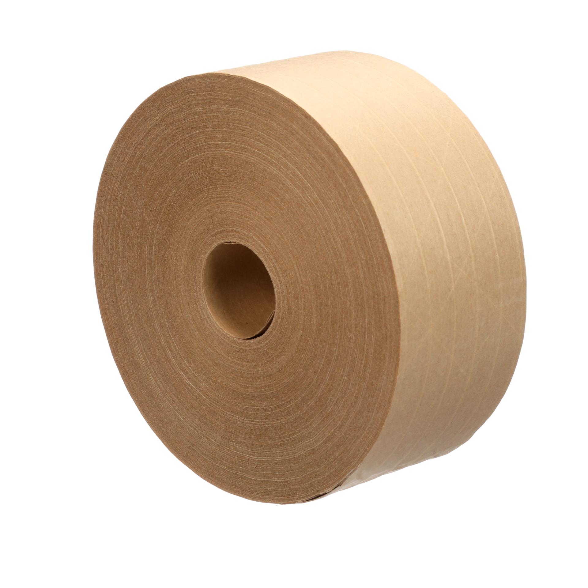 Reinforced Water Activated Gum Tape 3 X 450', Natural Color- 10