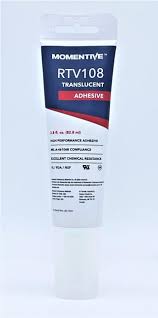  - MOMENTIVE-SNAPSIL RTV108-CLEAR SILICONE ADHESIVE SEALANT - 10.1 OZ