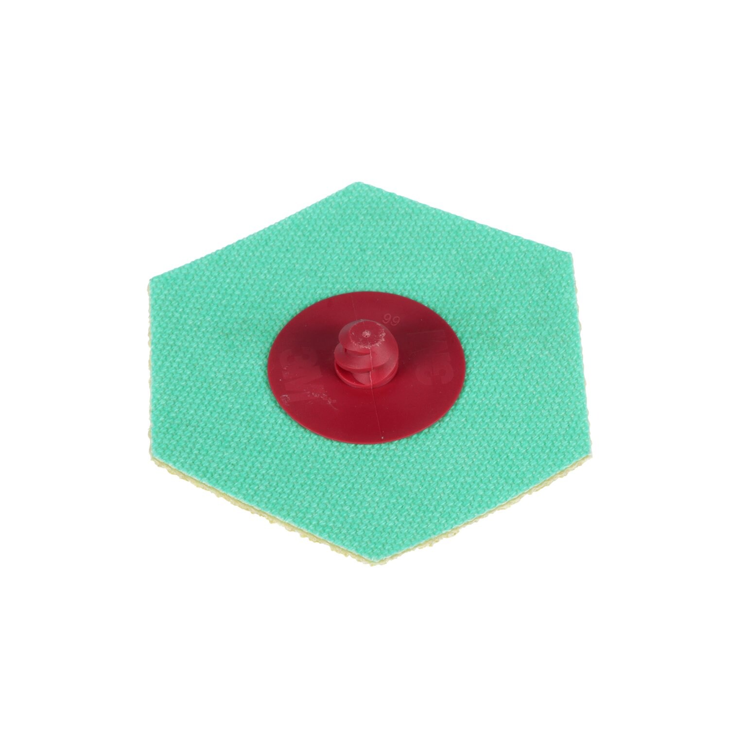 7010327519 - 3M Roloc Diamond Cloth Disc 674W, 220 Mesh, TR, 3 in, Die HX300, Hexagon