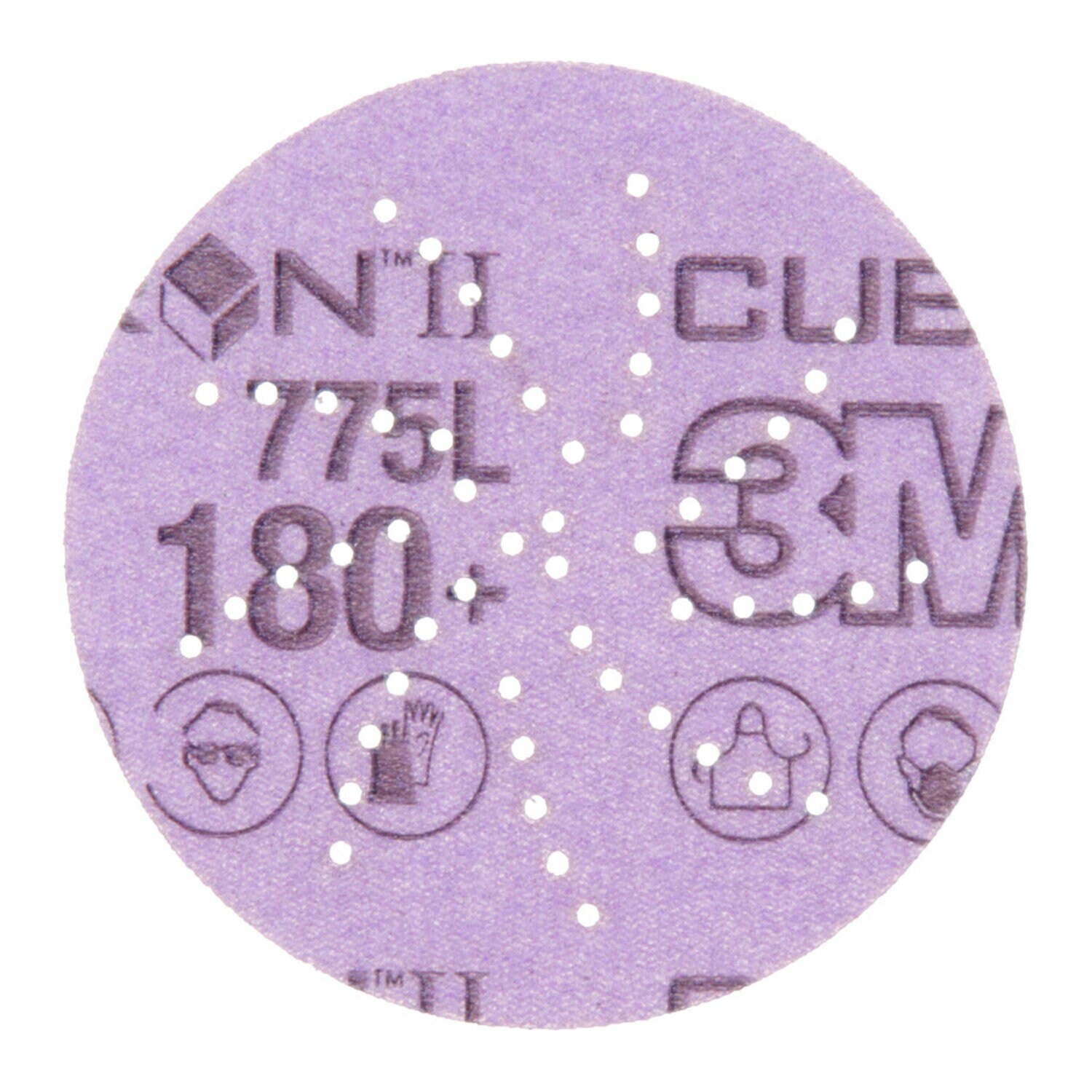 7100111238 - 3M Xtract Cubitron II Film Disc 775L, 180+ 3MIL, 3 in, Die 300DS, 50/Carton, 250 ea/Case