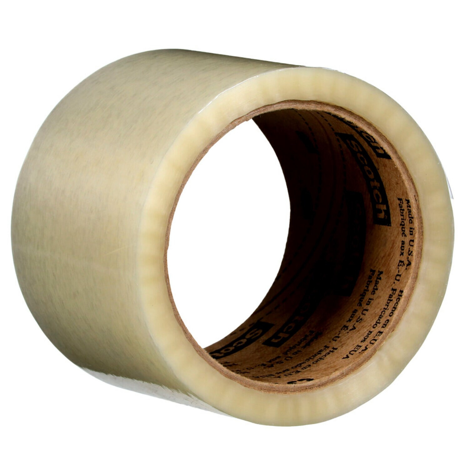 7010374972 - Scotch Box Sealing Tape 371, Clear, 72 mm x 50 m, 24 per case (6
rolls/pack 4 packs/case), Conveniently Packaged