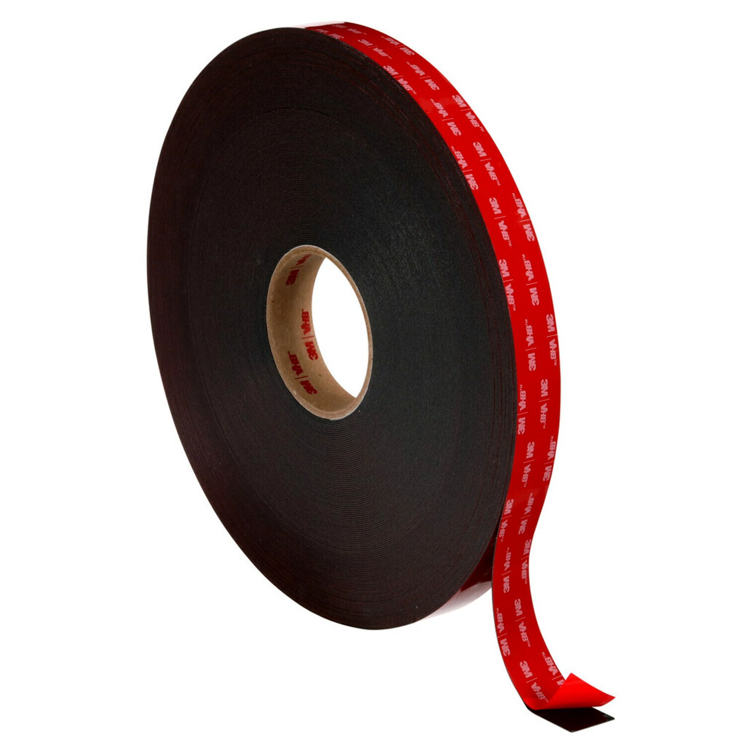 7100189689 - 3M VHB Tape 4979F, Black, 1.6 in x 72 yd, 62 mil, Film Liner, Precision Slit, 5 Roll/Case