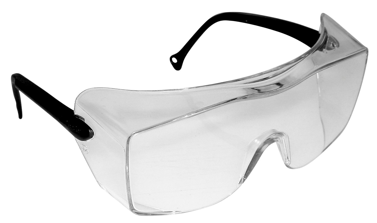 7000042891 - 3M OX Protective Eyewear 12163-00000-20, Clear AF Lens, Black Secure Grip Temple, 20 ea/Case