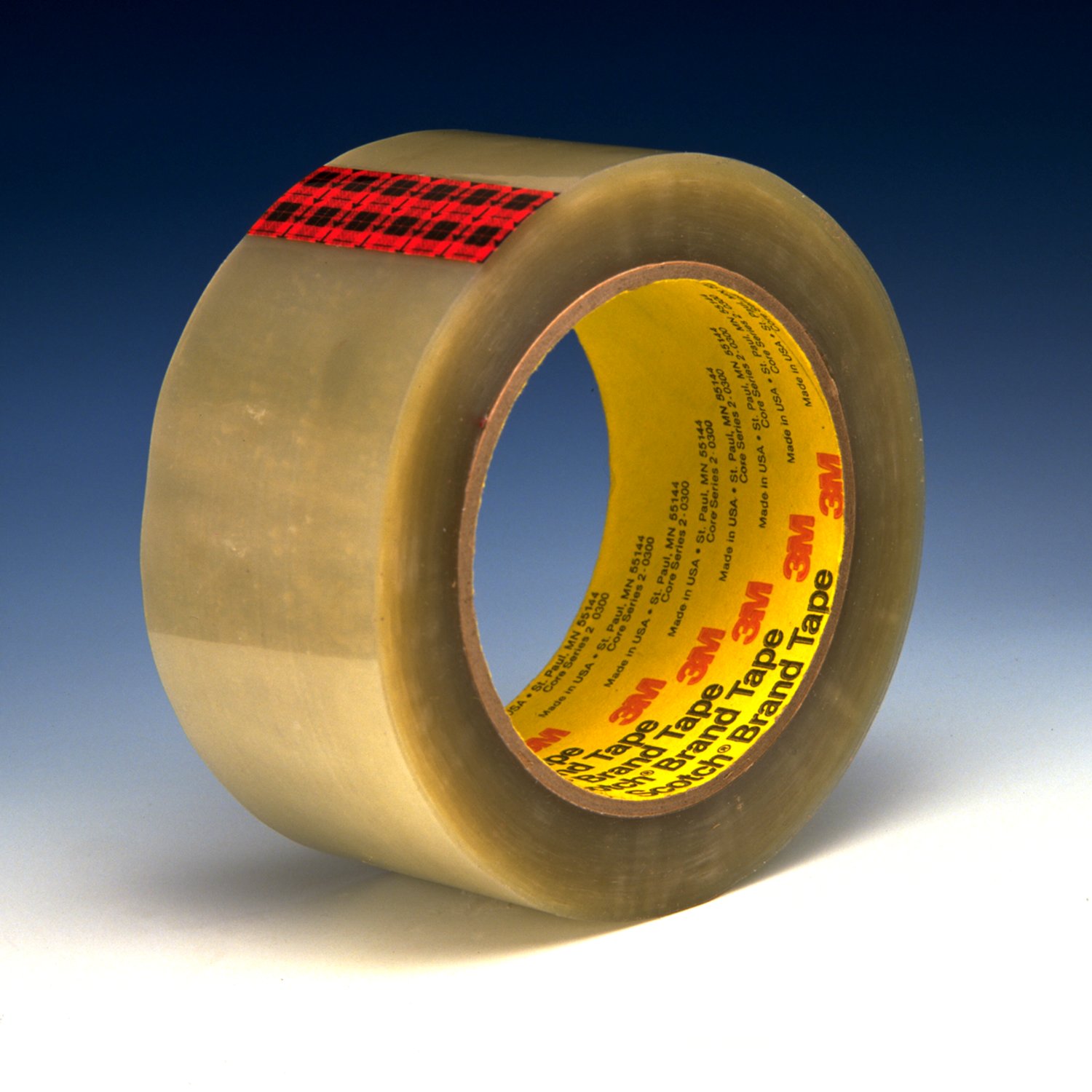 7010373638 - Scotch Box Sealing Tape 351, Clear, 72 mm x 50 m, 24/Case