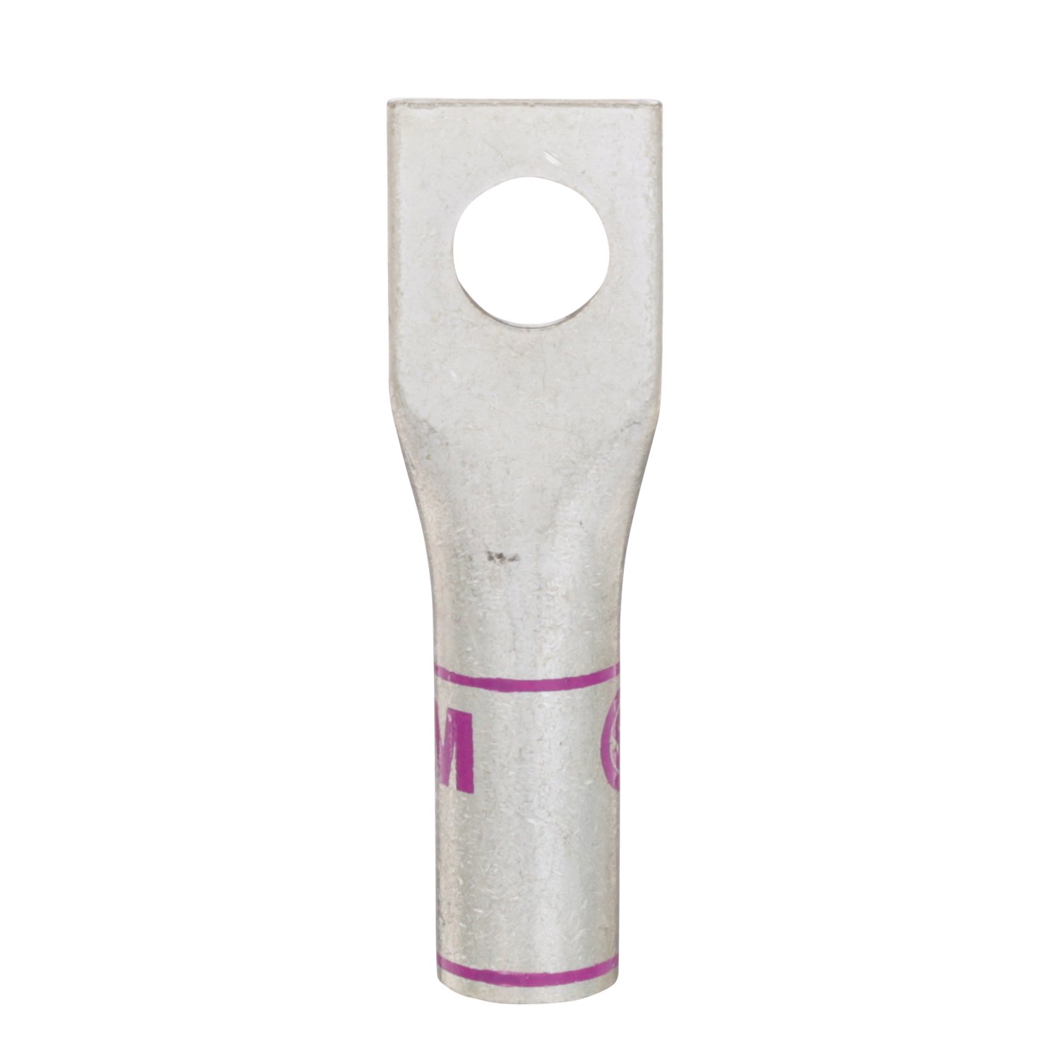 7000031401 - 3M Scotchlok Copper One Hole Long Barrel Lug 31045, up to 35 kV, 4/0 AWG, Purple, 10/Case