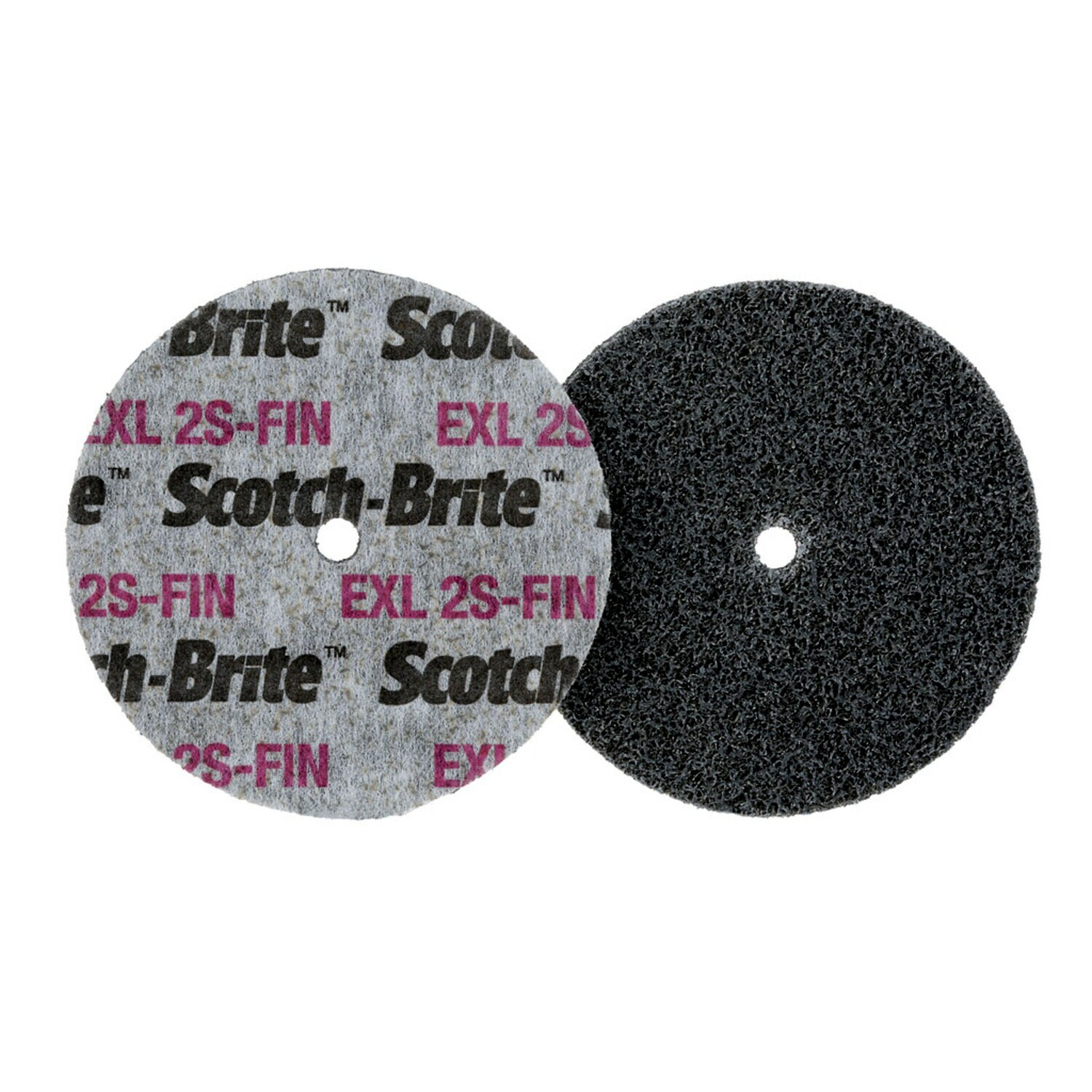 7000000699 - Scotch-Brite EXL Unitized Wheel, XL-UW, 2S Fine, 3 in x 1/4 in x 3/8 in, 40 ea/Case