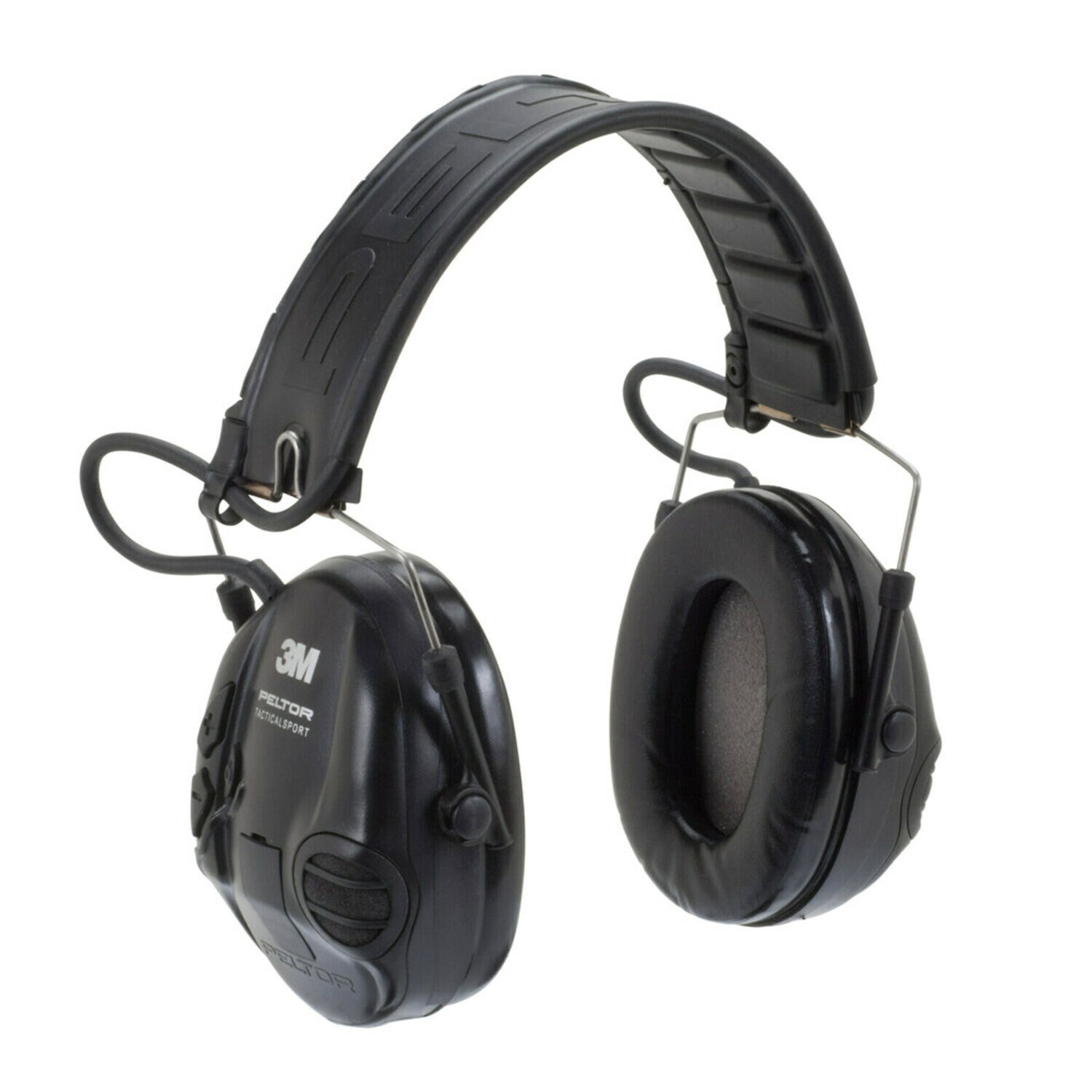 7000108437 - 3M PELTOR Tactical Sport MT16H210F-479-SV, Electronic Headset, Foldable Headband, Black, 10 Each/Case