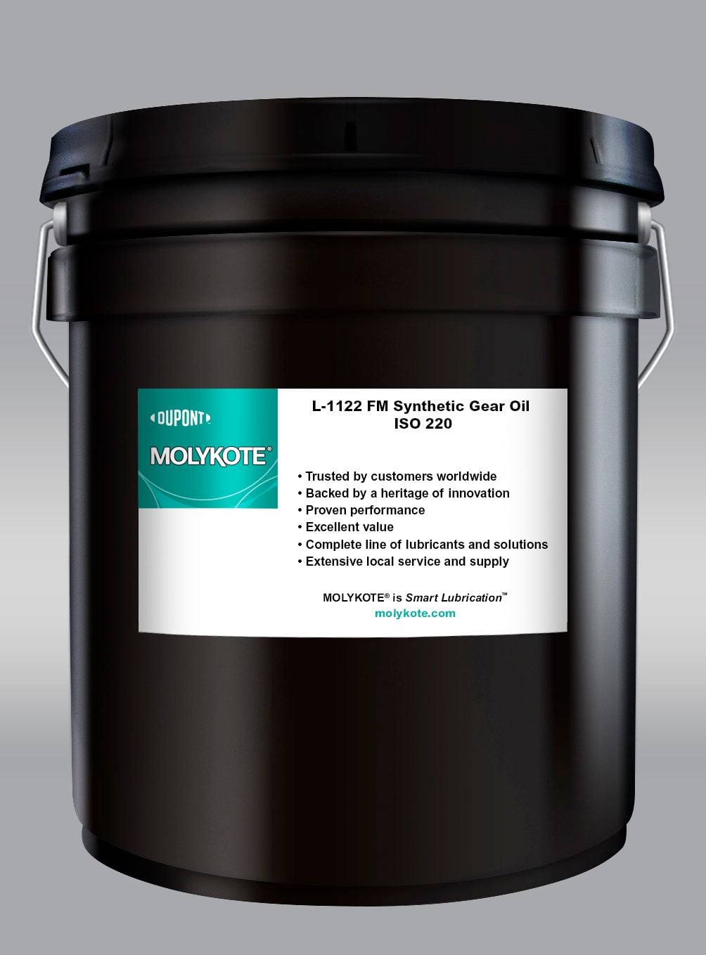  - MOLYKOTE L-1122FM SYNTHETIC GEAR OIL - ISO 220 - 177.1KG