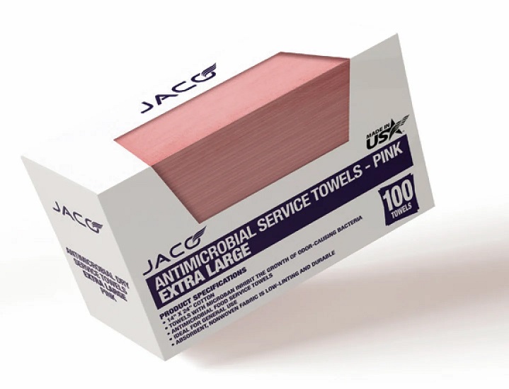  - Commercial Anti-Microbial Dry Wipes (Pink) (Purchasing 5+ Boxes)