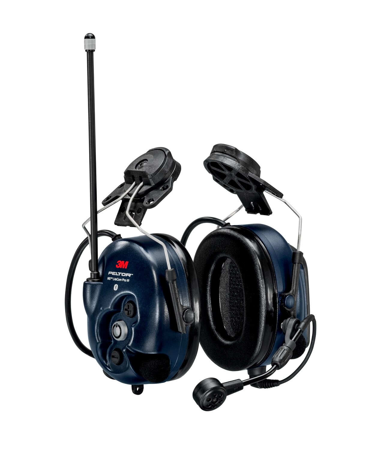 7100099586 - 3M PELTOR WS LiteCom PRO III Headset - Hard Hat Attached - MT73H7P3E4D10-NA