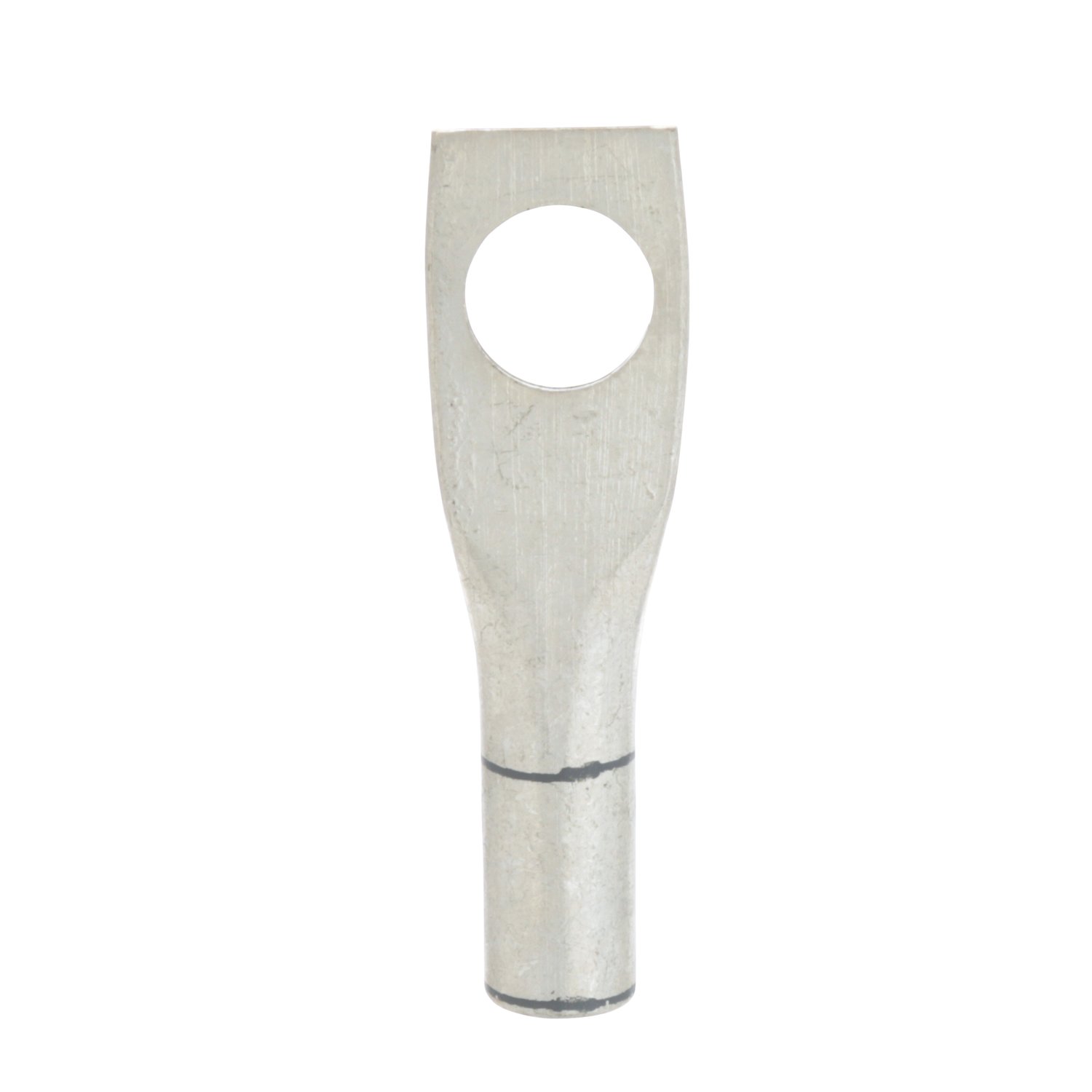 7100006644 - 3M Scotchlok Copper One Hole Lug 30021, up to 35 kV, 4 AWG, Stud Size 3/8 (10), Gray, 50/Case