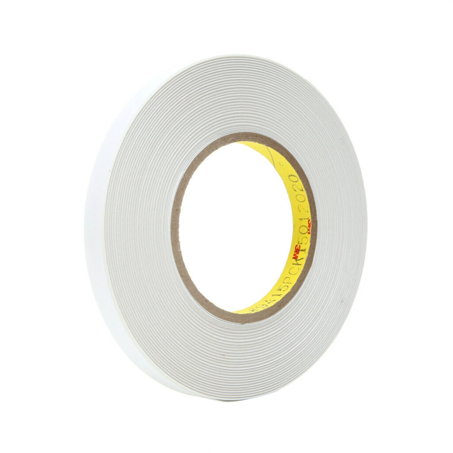 7100179382 - 3M Removable Repositionable Tape 9415PC, Clear, 1/4 in x 72 yd, 2 mil, 144 Rolls/Case