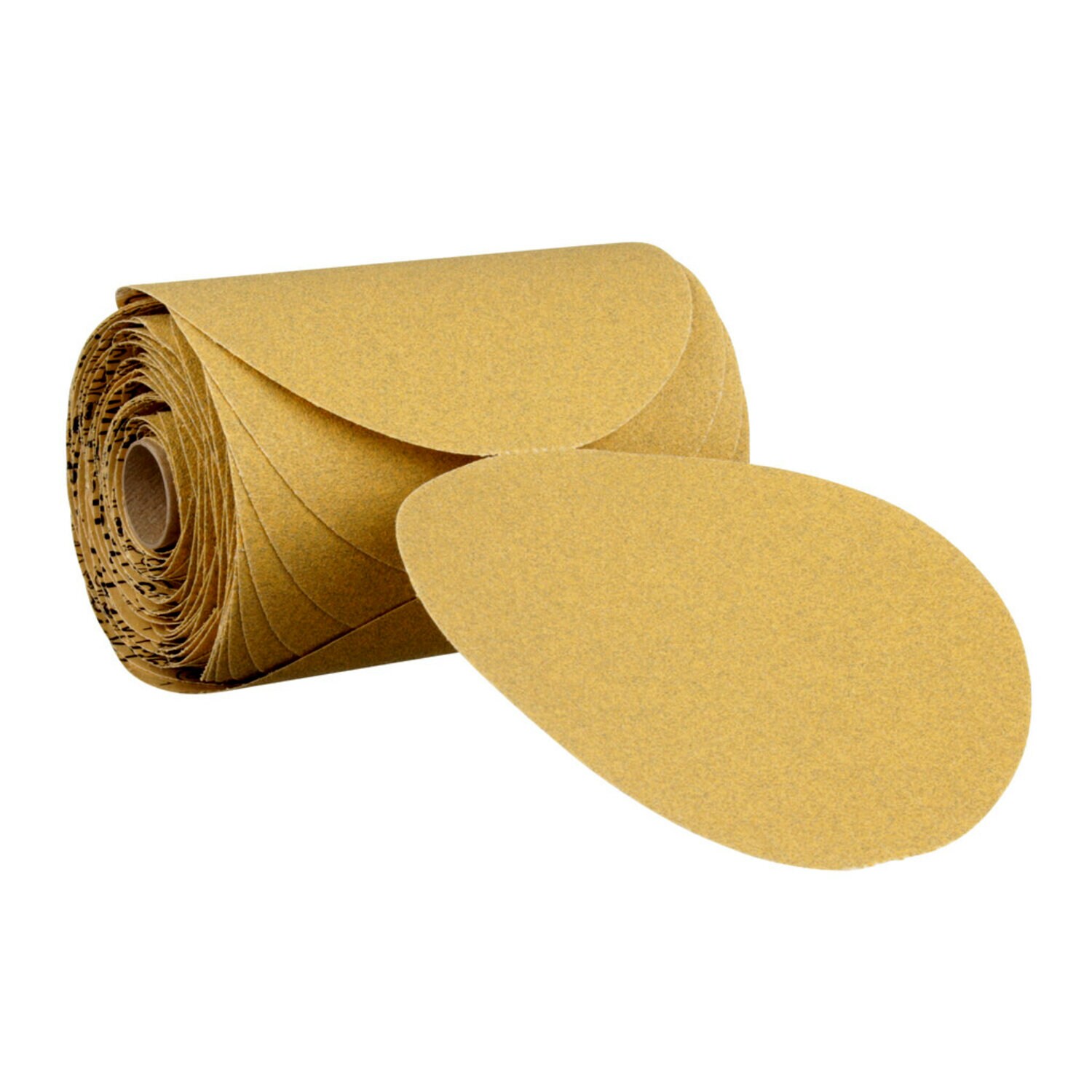 7000119551 - 3M Stikit Paper Disc Roll 236U, P80 C-weight, 6 in x NH, Die 600Z, 100 Discs/Roll, 4 Rolls/Case