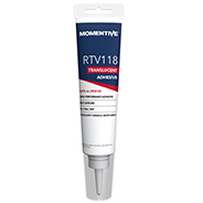  - MOMENTIVE-SNAPSIL RTV118-CLEAR SILICONE ADHESIVE SEALANT - 2.8 OZ