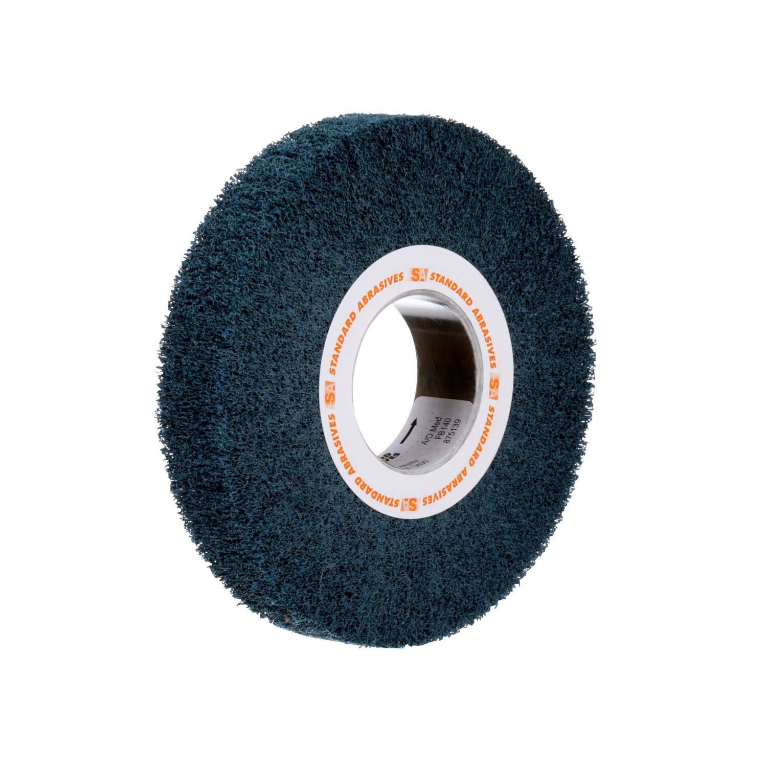 7010367158 - Standard Abrasives Buff and Blend HS Flap Brush 875139, 6 in x 1 in x 2 in FB045 23-11 A MED Hard Density, 3 ea/Case