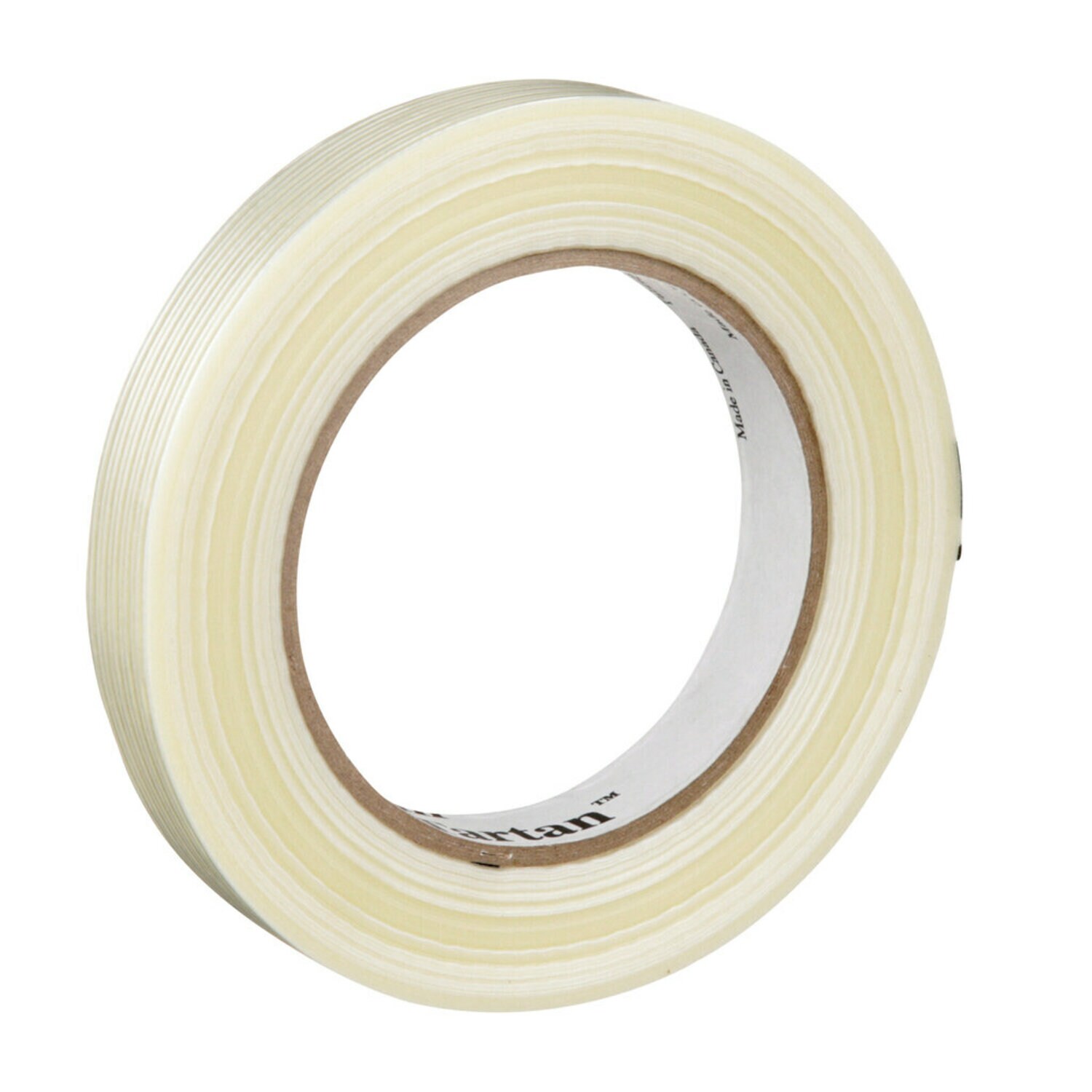 7100009809 - Tartan Filament Tape 8934, Clear, 12 mm x 55 m, 4 mil, 72 Roll/Case
