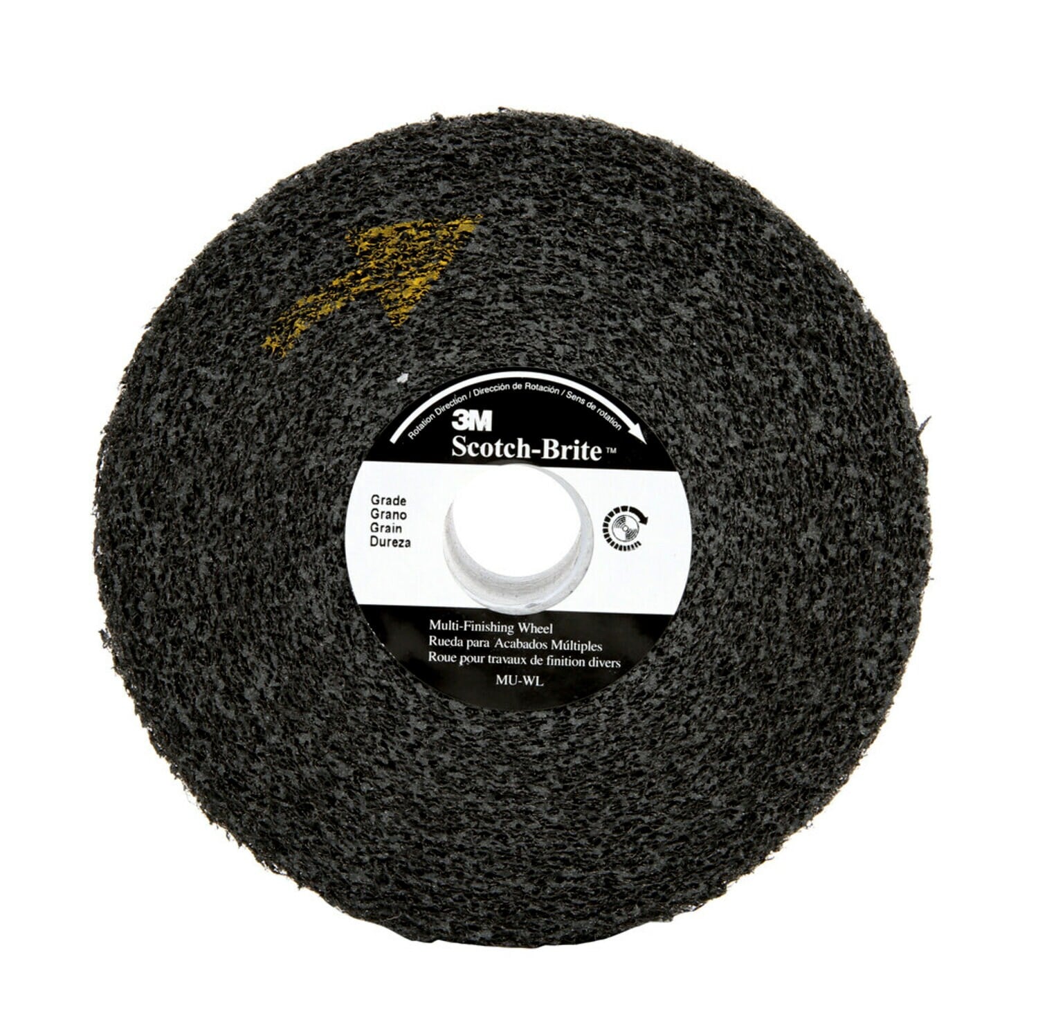 7100111507 - Scotch-Brite Multi-Finishing Convolute Wheel, MU-WL, 2S Coarse, 6 in x 4 in x 1 in, 1 ea/Case