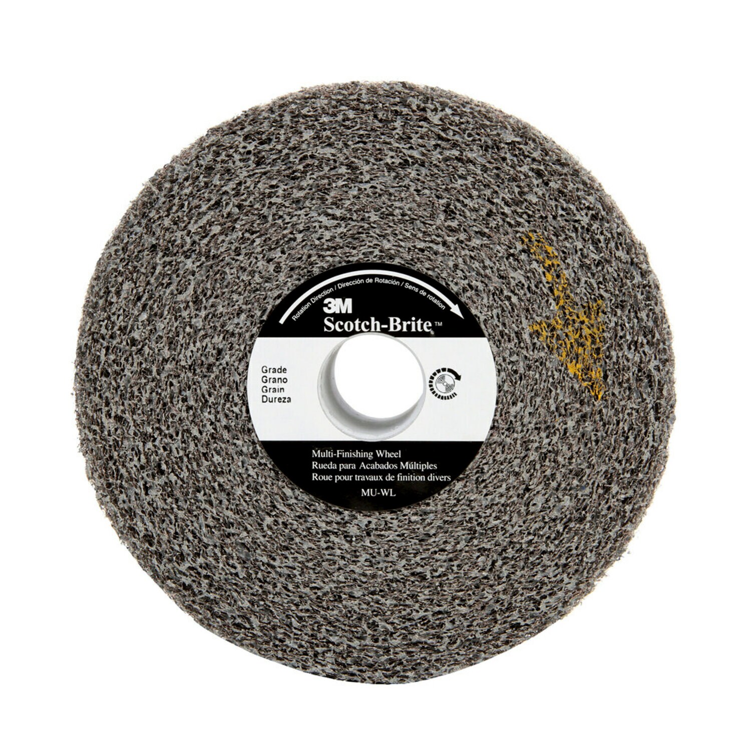 7100130909 - Scotch-Brite Multi-Finishing Convolute Wheel, MU-WL, 2S Fine, 8 in x MISC x 1 in, Config