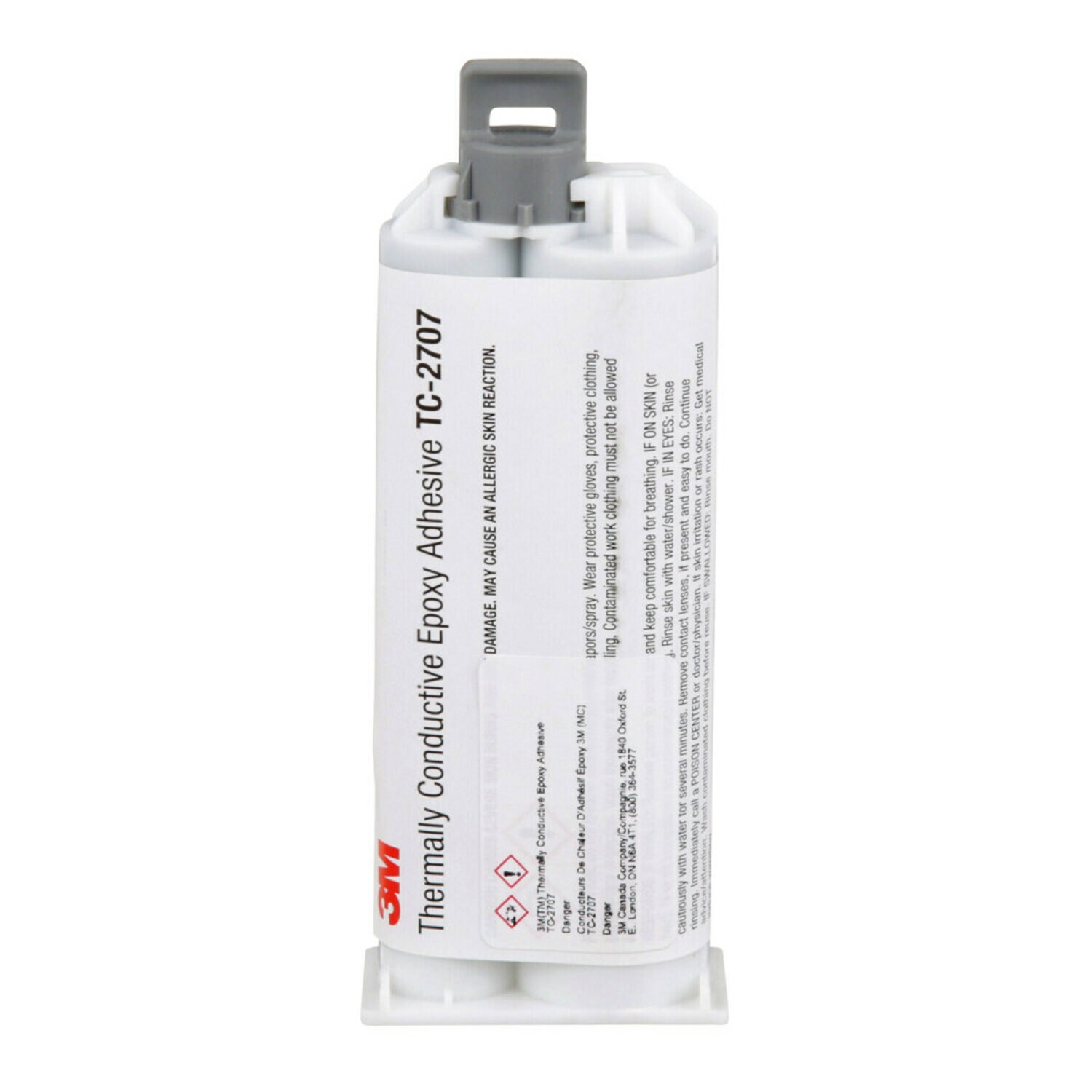 7100178037 - 3M Thermally Conductive Adhesive TC2707, 50 ml Duo-Pak