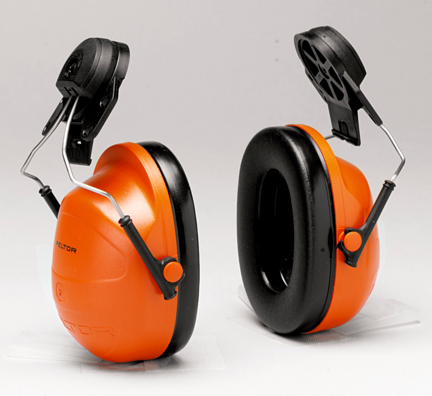 7000141054 - 3M PELTOR Hi-Viz Earmuffs H31P3E, Hard Hat Attached, 10 EA/Case