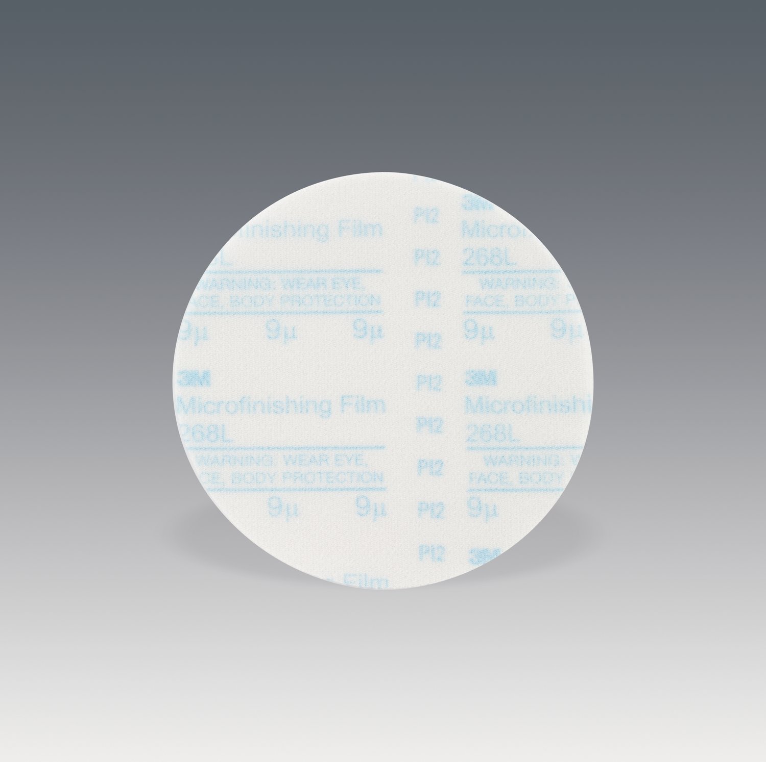 7100052911 - 3M Microfinishing Film Disc 268L, 15 Mic, Type D, Unbacksized, Config