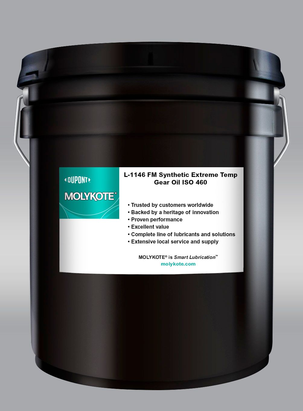  - MOLYKOTE L-1146FM SYNTHETIC EXTREME TEMP GEAR OIL - ISO 460 - 177.1KG