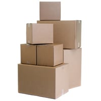  - Corrugated Boxes - Kraft RSC's 10 x 10 x 7