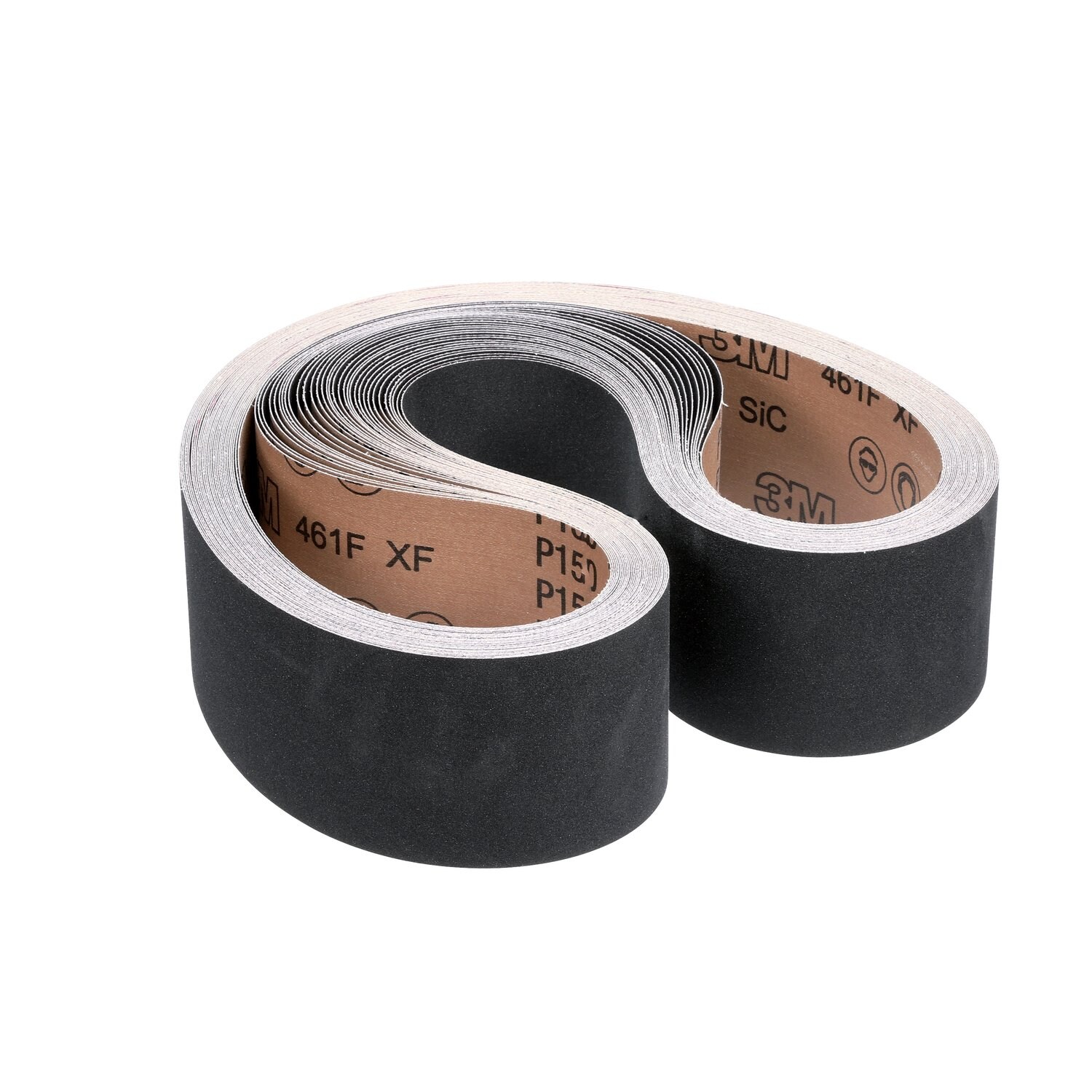 7100228366 - 3M Cloth Belt 461F, P60 YF-weight, 57 in x 156-34 in, Film-lok, Full-flex, 40 ea/Pallet, Bulk