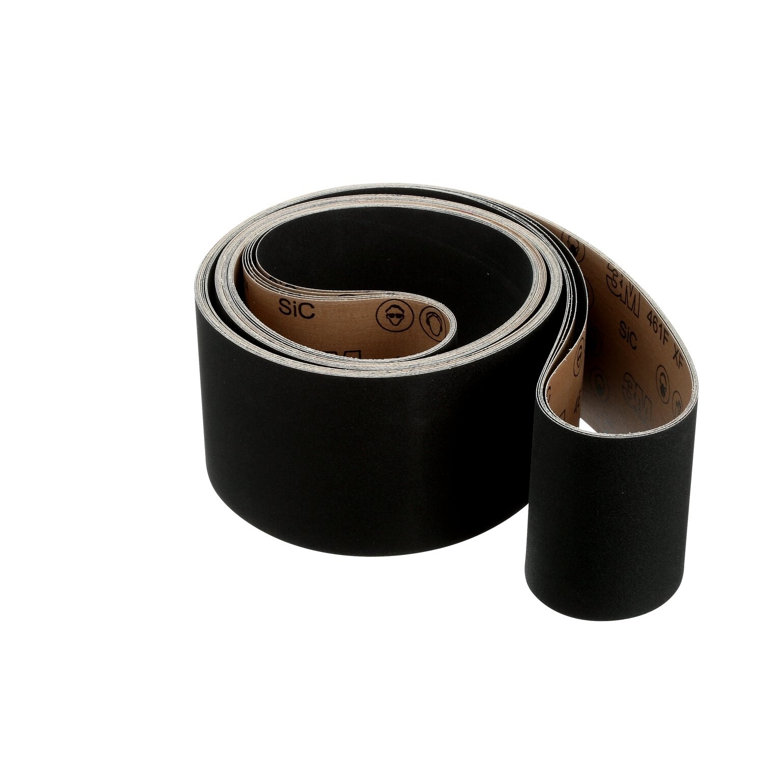 7010513558 - 3M Cloth Belt 461F, P120 XF-weight, 9 in x 60 in, Film-lok, Single-flex