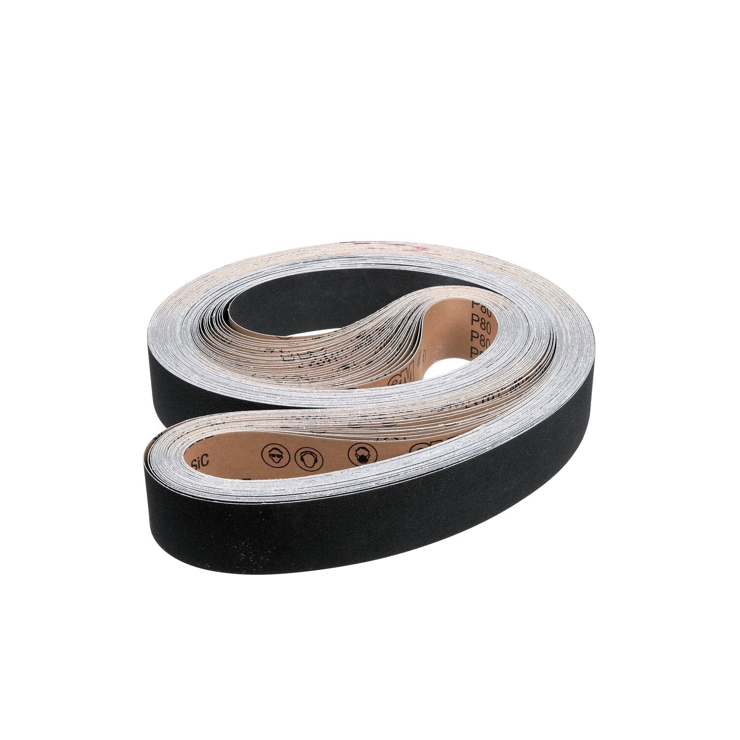 7010514114 - 3M Cloth Belt 461F, P320 XF-weight, 3-1/2 in x 15-1/2 in, Fabri-lok, Single-flex