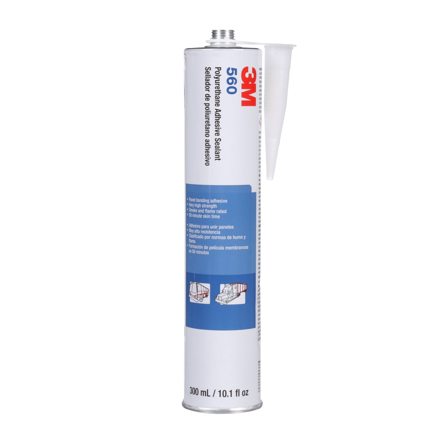7000121524 - 3M Polyurethane Adhesive Sealant 560, Gray, 310 mL Cartridge, 12/Case