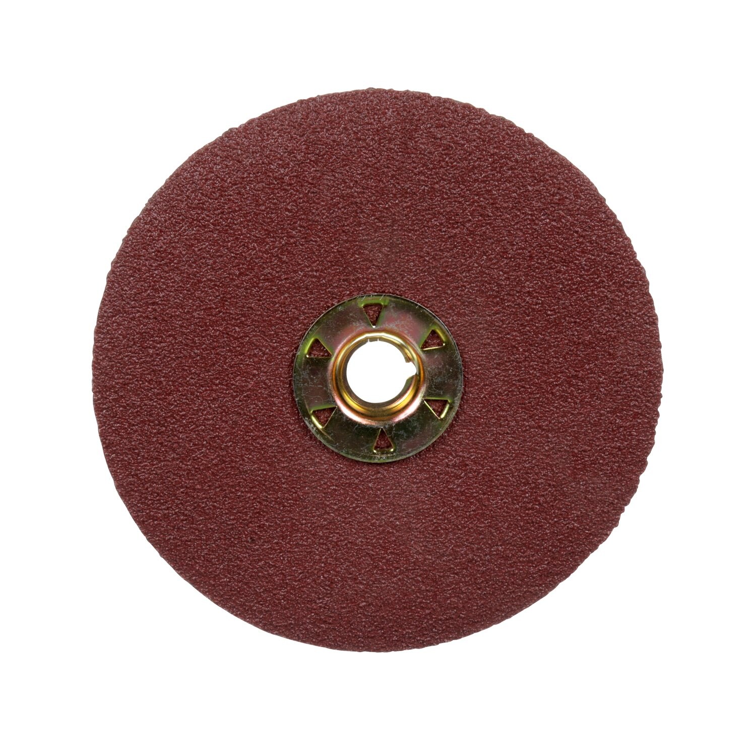 7010301268 - Standard Abrasives Quick Change Aluminum Oxide Resin Fiber Disc,
531104, 50, TSM, Brown, 5 in, Die QS500XM, 25/Car, 100 ea/Case