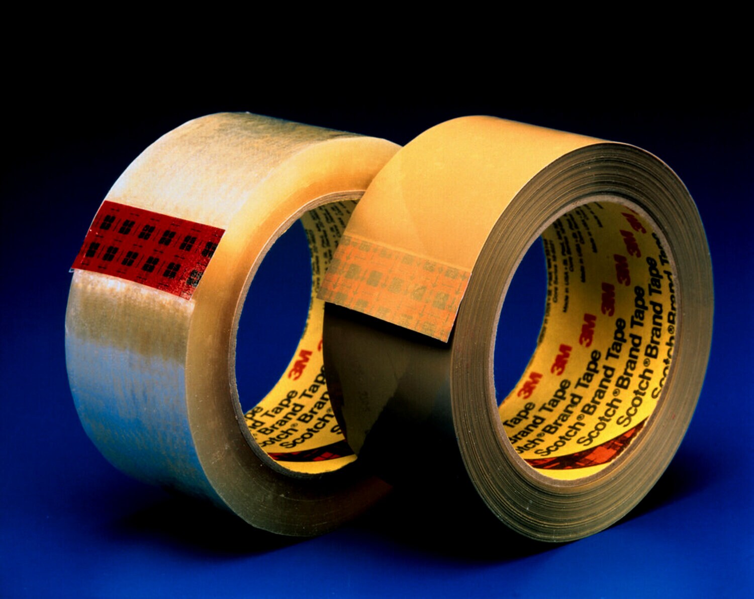 7010373571 - Scotch Box Sealing Tape 375, Tan, 144 mm x 50m, 8/Case