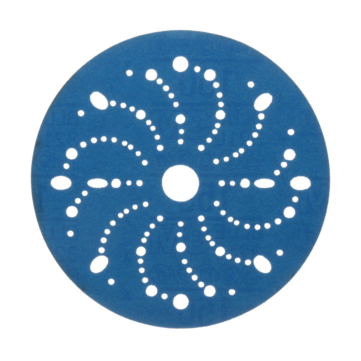 7100091093 - 3M Hookit Blue Abrasive Disc 321U, 36175, 6 in, 150, Multi-hole, 50 Discs/Carton, 4 Cartons/Case