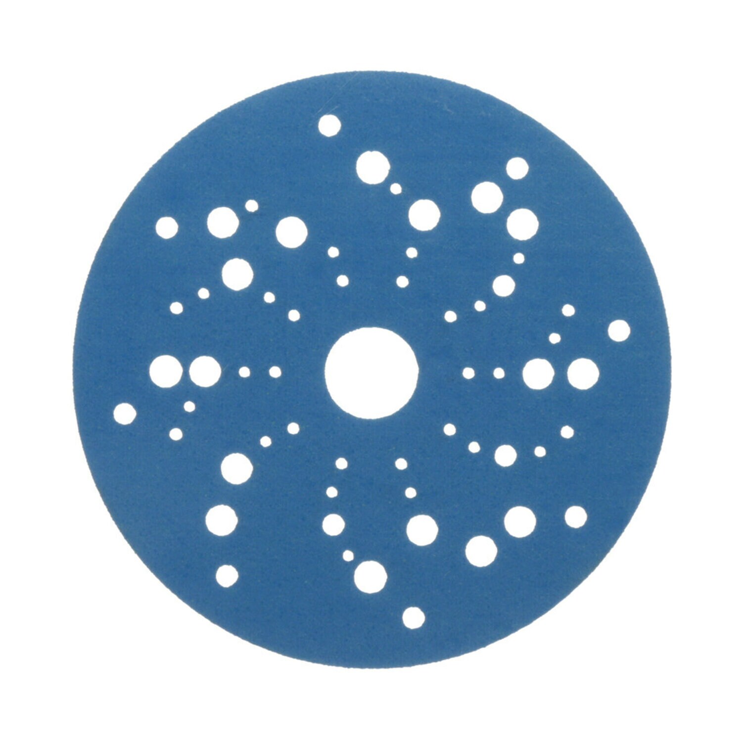 7100091240 - 3M Hookit Blue Abrasive Disc 321U, 36167, 5 in, 500, Multi-hole, 50 Discs/Carton, 4 Cartons/Case