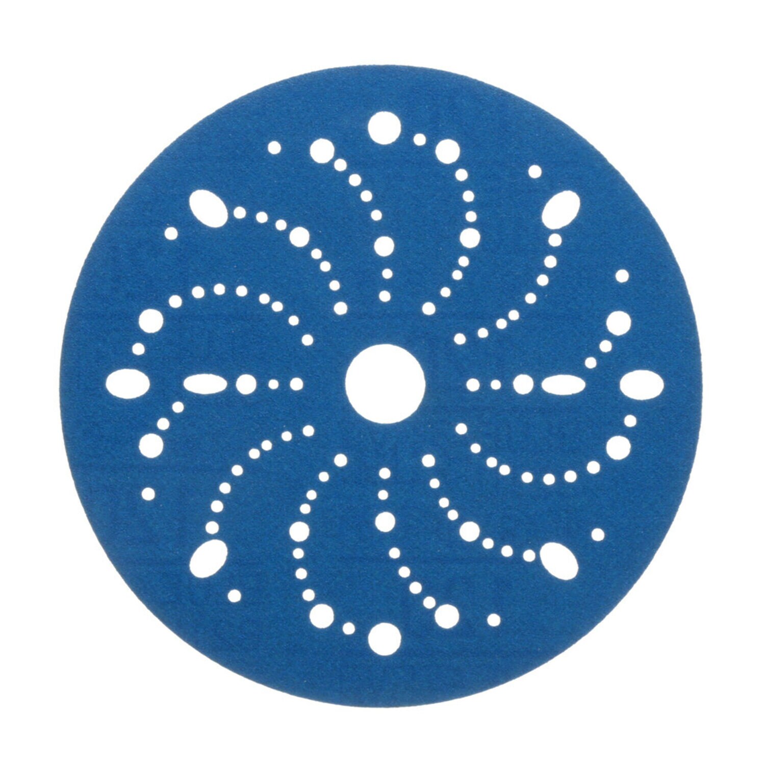7100091245 - 3M Hookit Blue Abrasive Disc 321U, 36174, 6 in, 120, Multi-hole, 50 Discs/Carton, 4 Cartons/Case